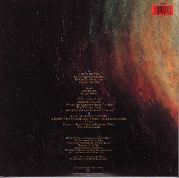 back, Sylvian, David - Gone To Earth +3